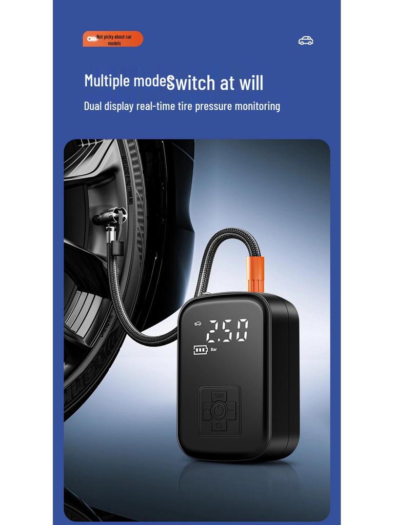 006 Portable Electric Car Tire Inflator Pump