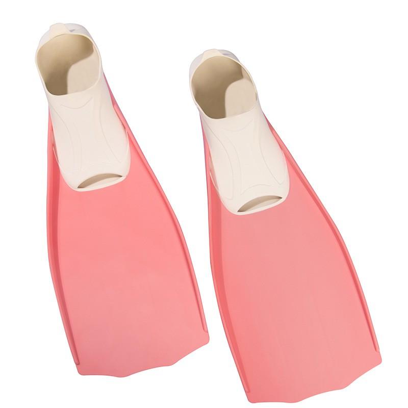 Adjustable Snorkeling Fins Adults TPR Material Full Foot Swim Diving In Multiple Colors Sizes