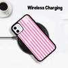 Nice -colorful -stripes For IPhone17 16 15 14 13 12 11 Plus Pro Max Plus Wireless Charger Phone Case