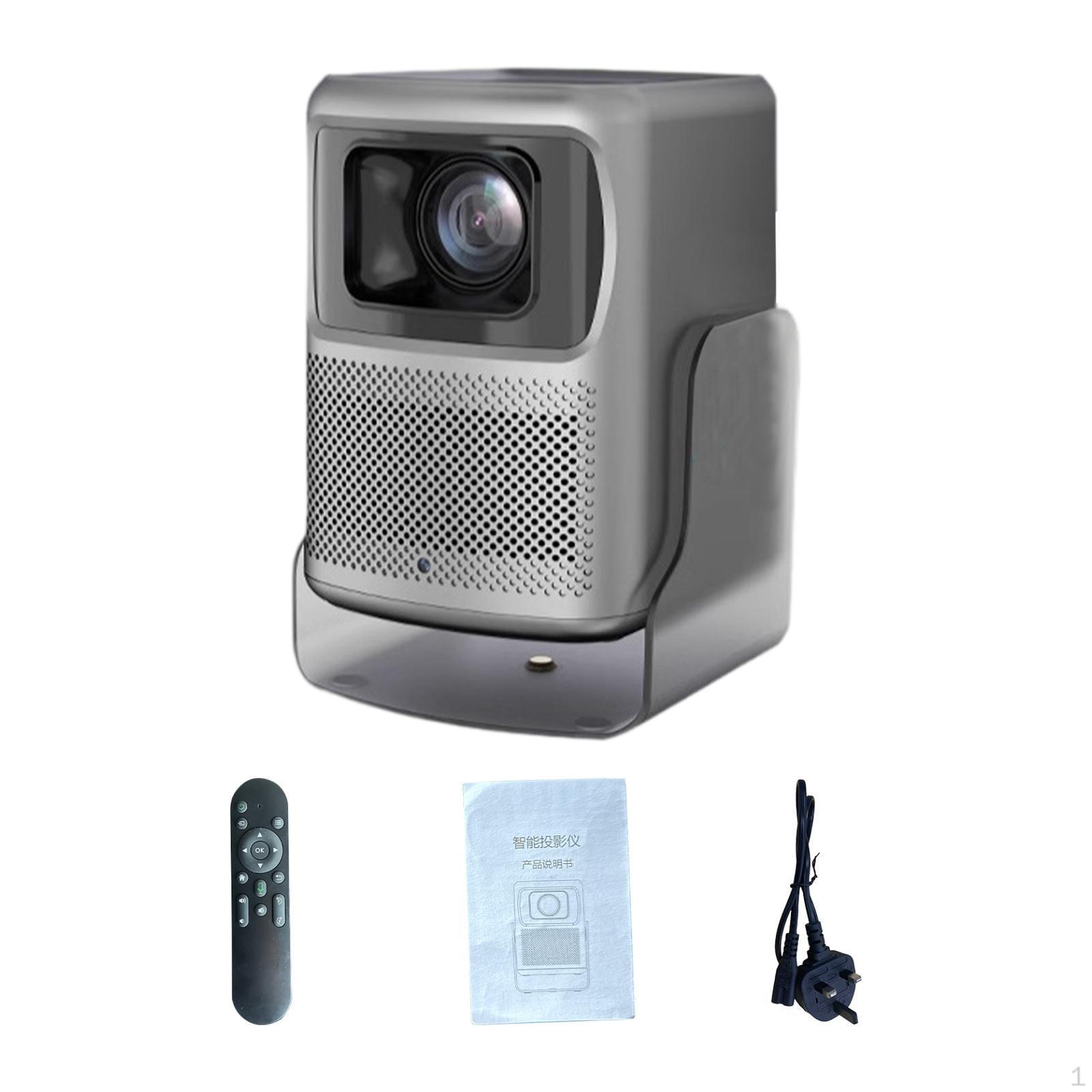 

4K Projector Outdoor Movie Autokeystone Portable Video Home Theater срібний