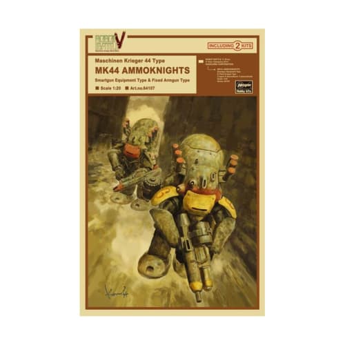 Hasegawa 1/20 Robot Battle V MK44 Smart Gun Equipped & Fixed Armor Type 64107