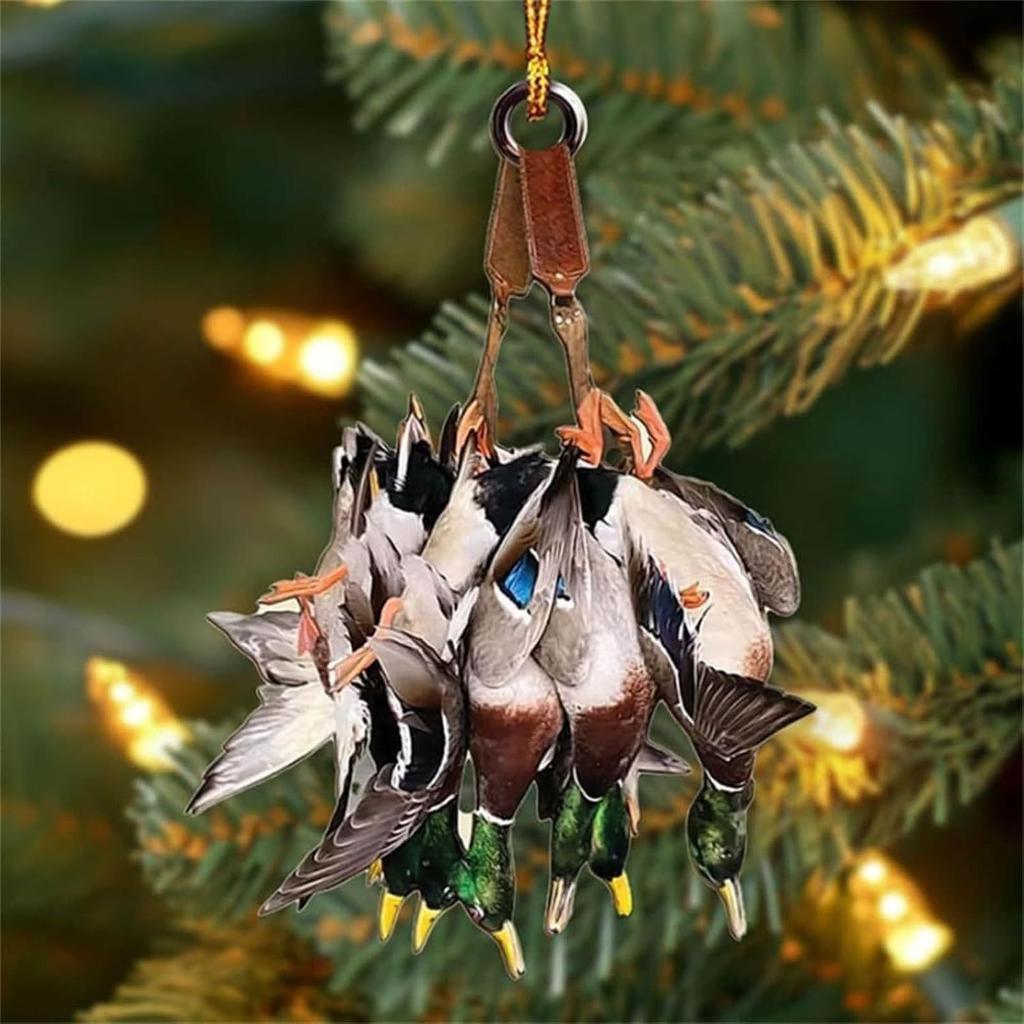 Duck Hunting Ornament Christmas Tree Decorations Duck Hunting Christmas Ornament Duck Hunting Ornaments for Tree