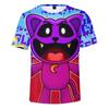 New Summer Fashion for Fans of Smiling Critters Women Men's Casual Graphic Printed Short Sleeve T-shirts