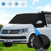 Voor VW Transporter T5/T6 Voorruit Cover Sneeuw Vorst Beschermer 600D Oxford Black Out Gordijnen Zonnescherm Raamscherm Cover