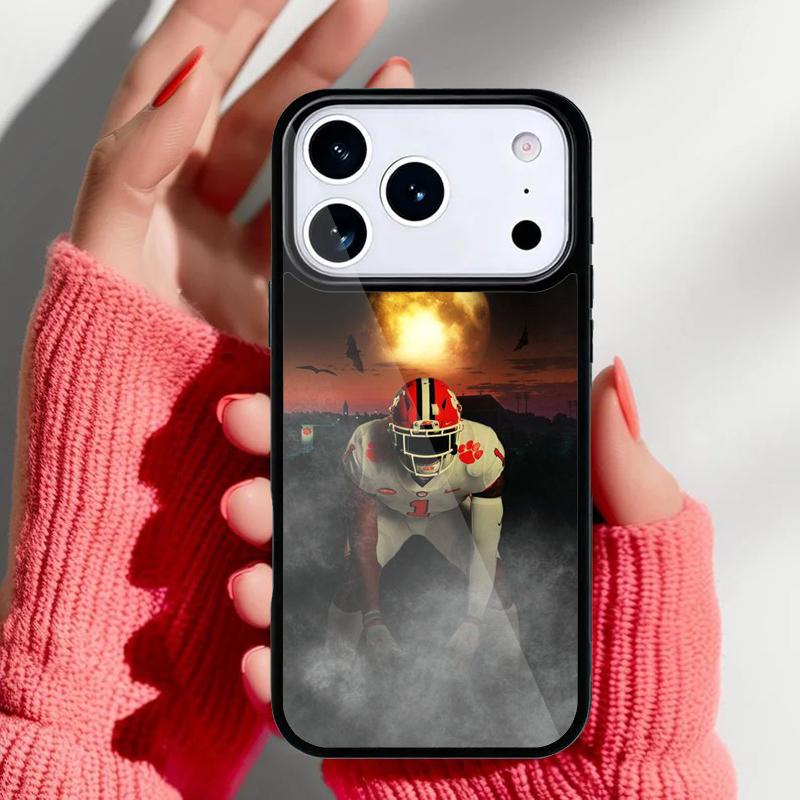 American Football Phone Case for iPhone 17 16 15 14 13 Pro Max Back Cover for 12 11 Pro Coque