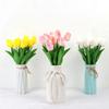1pc Tulips Flowers Artificial Tulip Bouquet PE Fake Flower Wedding Party Decoration Mother Day Gifts Home Garden Decor