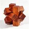 Wooden Knot Puzzle IQ Logic Training Unlock Interlock Brain Teaser Toys Educational Fun Challenge Gifts For Kids & Adults
