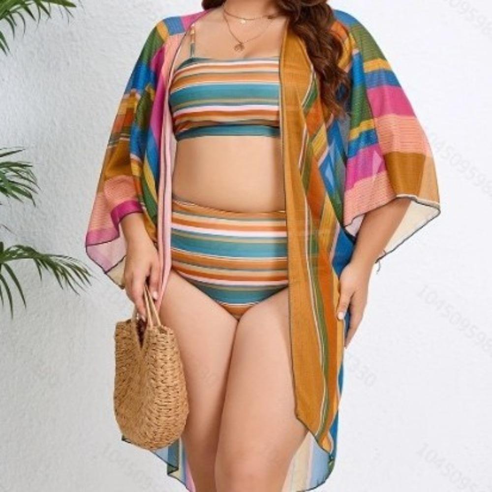 

Женское бикини, сексуальный купальный костюм с высокой талией, пляжный купальник, женский летний купальник 0XL