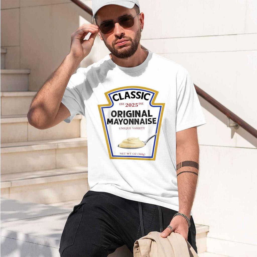 2026 Nuovo Costume di Gruppo Fai da Te per Halloween Maglietta Mayo Condiunisext A Tema Divertente Outfit Novità Halloween Grafica di Squadra T-shirt