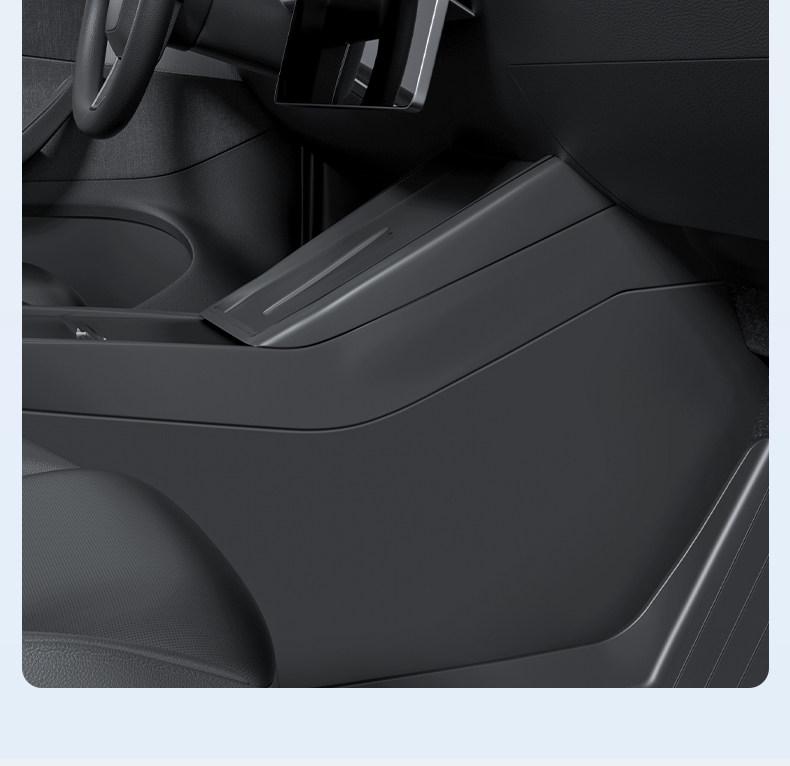 Anti-Kick TPE Corner Protectors for Tesla Model Y Center Console