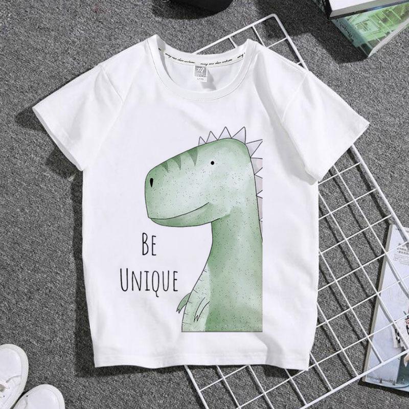 Fashion Breathable Tshirt for Boys  Girls with Cute Animal Print And round Neck ParentChild Matching Personality Clothing
