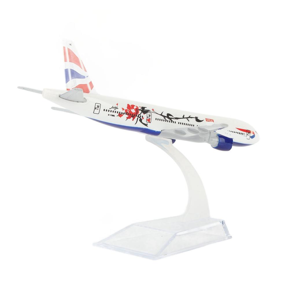 Alloy Aircraft Model Toy Collectible Multi Function Simulation Diecast Airplane Model for Home