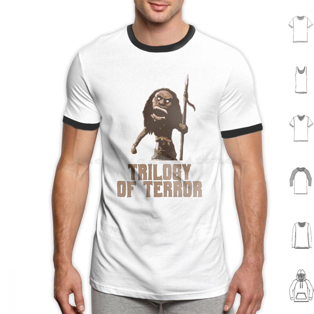 Trilogy Of Terror T Shirt Cotton Men Women DIY Print Trilogy Of Terror Zuni Zuni Horror Movies Horror Vintage Horror Movie