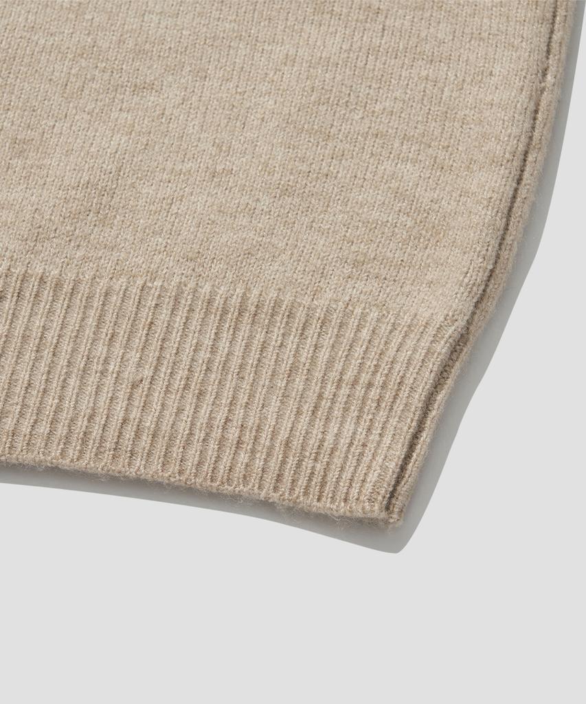 AGOD Signature Daily Crew Neck Knit [Beige]
