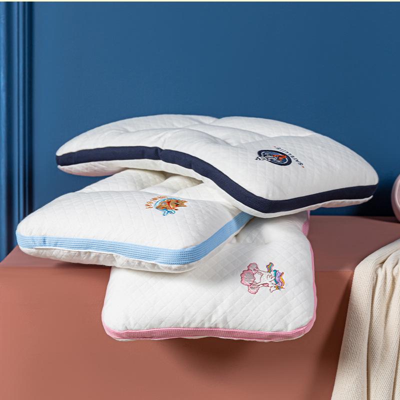 Duo Xi Ai Dětský kreslený polštářový vnitřek z čisté bavlny, 50x30 cm