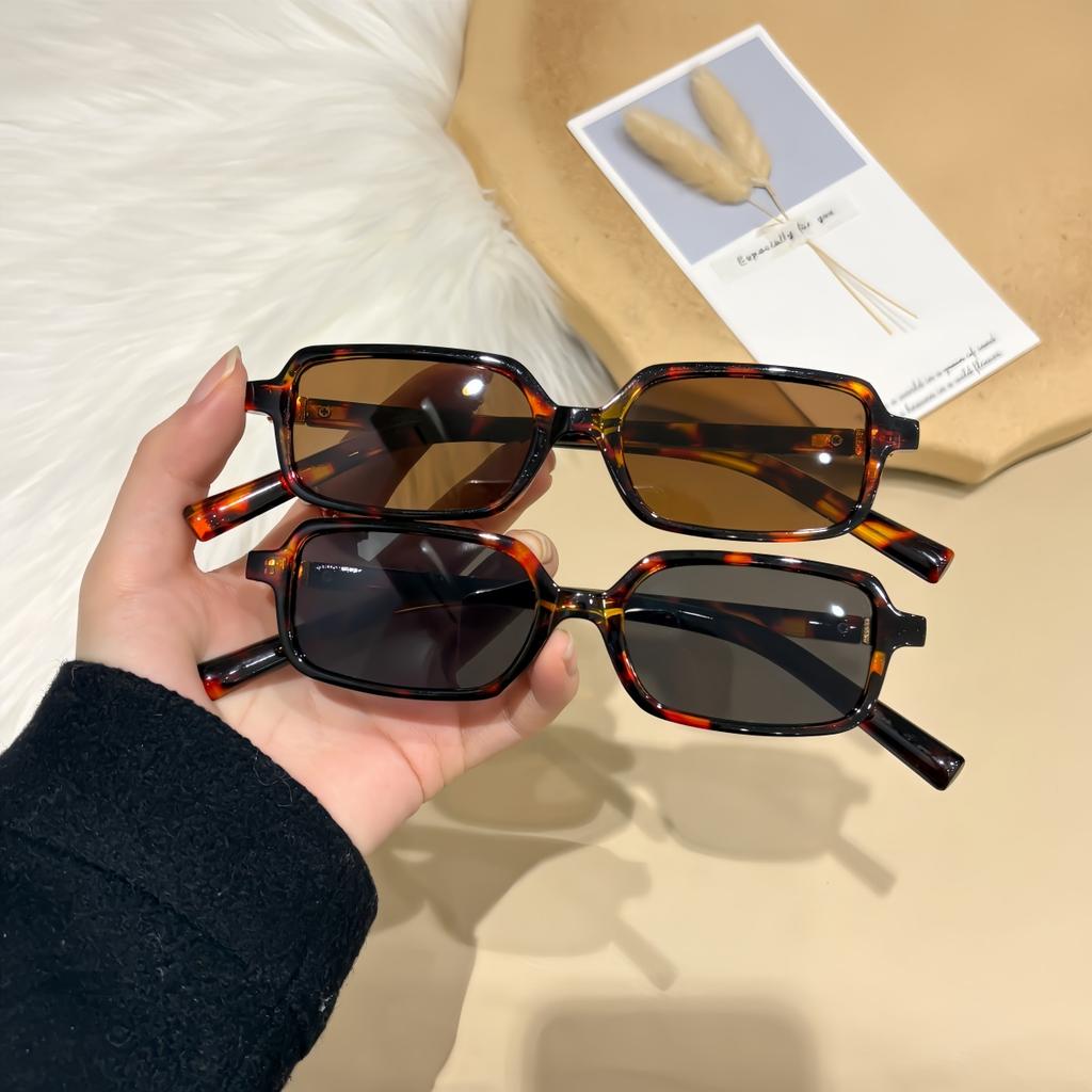 2pcs European and American Retro Fashion Y2K Sunglasses for Summer Sun Shading, Sun Protection, UV Protection, Lightweight Sungl