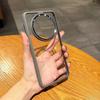 Golden Shield Eagle Eye Metal Camera Frame Clear Phone Case, Shockproof Cover for Huawei Mate80 Pro / Pura70 / Xiaomi 15 Pro