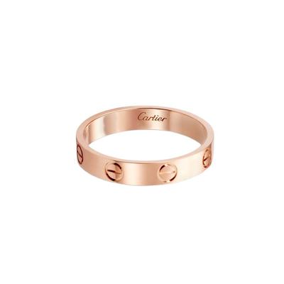 Cartier LÁSKA 18K Růžové Zlato Prsteny Dámské Růžové Zlato B4085200