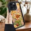 Telefonkasten: 2D flach, geeignet für iPhone 18 17 16 15 14 13 12Pro Schutzhülle, Sonnenblumenfeld, perfektes Weihnachts- und Halloween-Geschenk