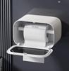 Wall-Mounted Tissue Paper Holder for Bathroom
