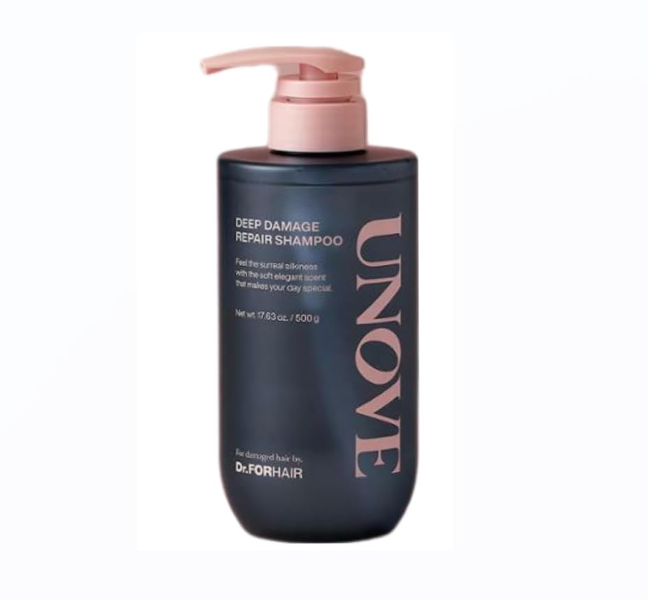 UNOVE Anove Deep Damage Repair Shampoo 500g (Protein Ampoule Shampoo) Korean cosmetics popular brand from Korea Olive Young