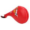 ST0001 PU Leather Red Children Taekwondo Boxing Hand Foot Pad Training Kicking Target AccessoryRed