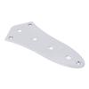 Jazz Bass Control Plate 4 Hole Blank Steel Metal Replacement for Electric Guitar
