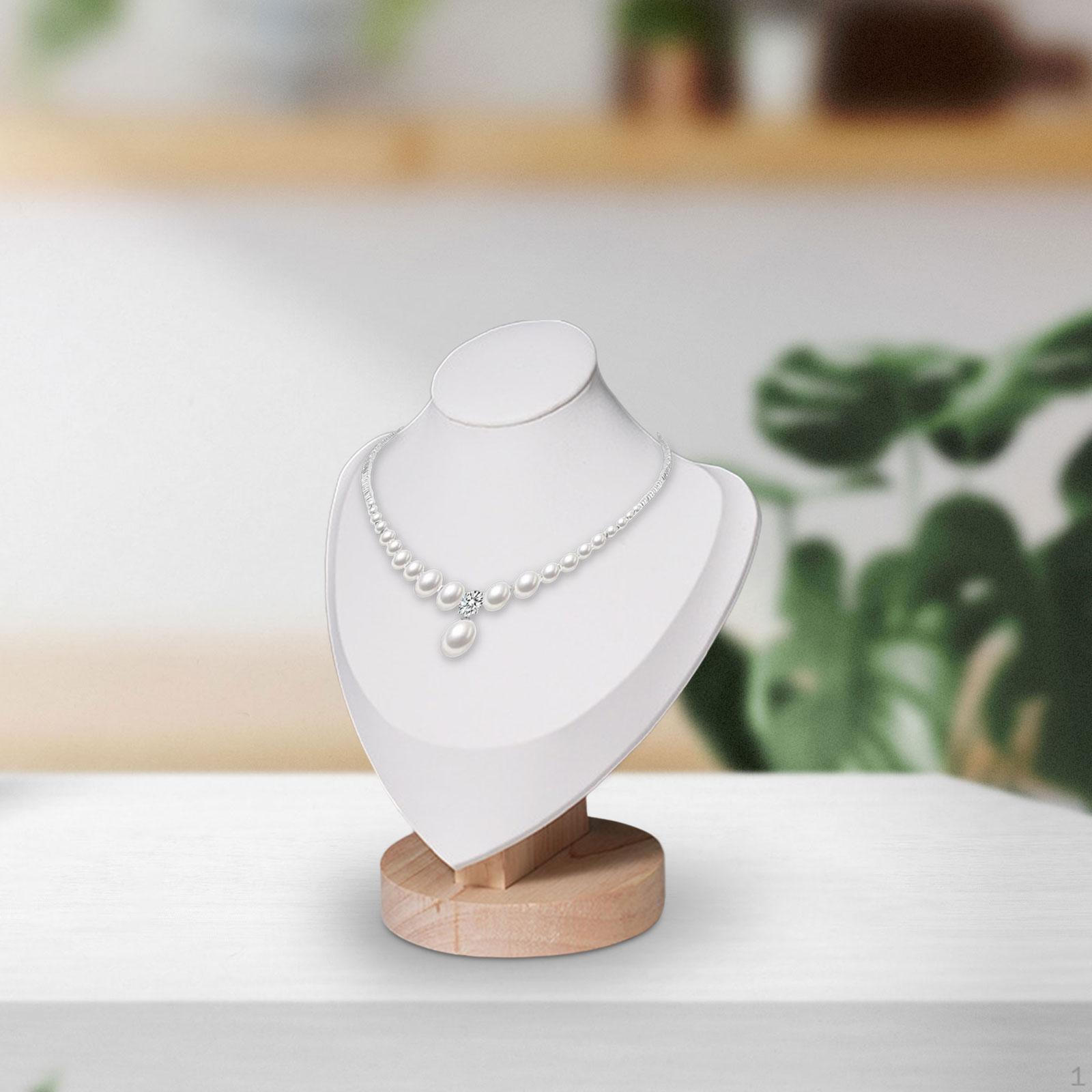 

Бюст для ожерелий и цепей, манекен-ожерелье, стильный держатель для украшений на столешнице, S