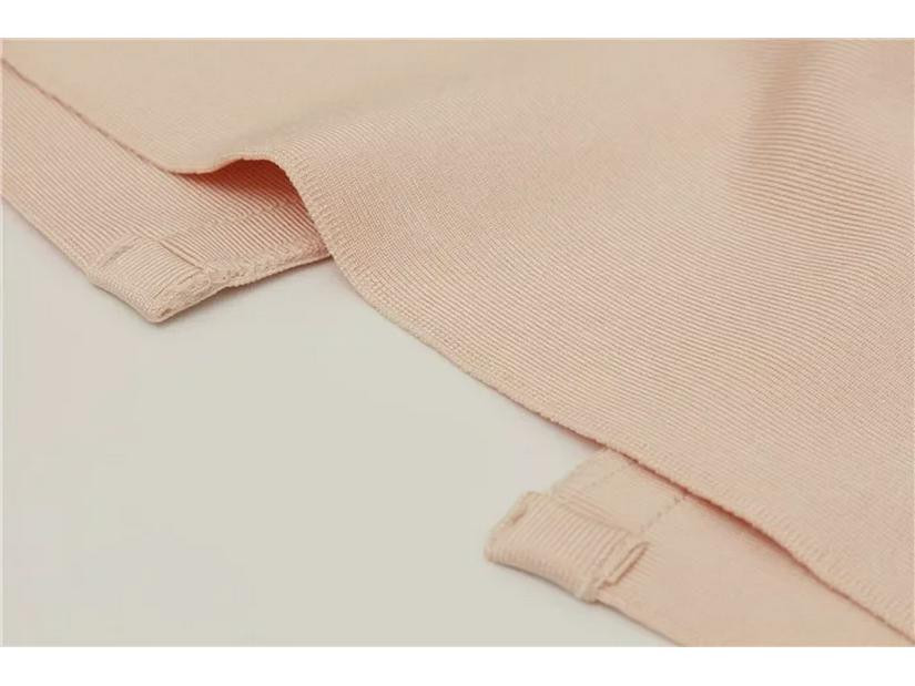 Fashionable High-Waist Elastic Bandage Skirt - Elegant Mid-Length Hip-Hugging Design