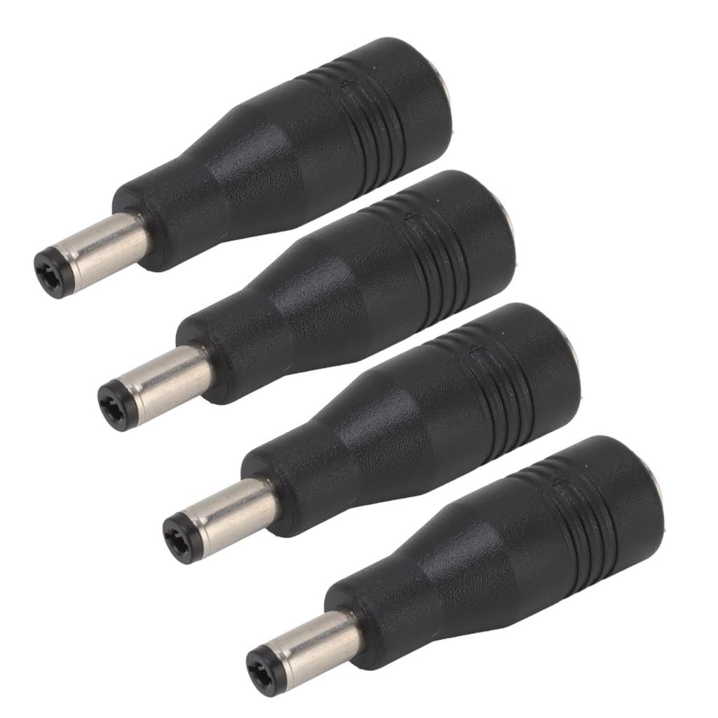 4pcs DC 6.0x4.4 Female To 5.5x2.1mm Male Adapter Laptop Power Adapter DC Power Converter
