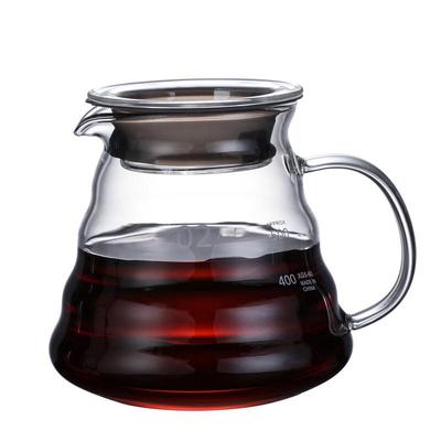 Glas Handaufguss Kaffeebereiter Cloud Pot Set