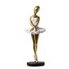 Ballet Dance Pose Resin Sculpture: Commemorative Figurine and Gift Decoration
