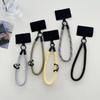 7mm Short Phone Lanyard Outdoor Universal Case Keychain Crossbody Card Hand Cord Clip Hang Anti-lost Wrist Strap Charm Chain