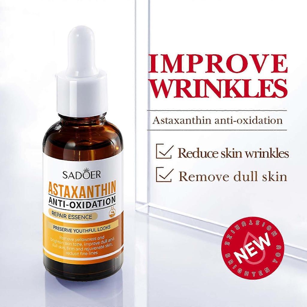 Astaxanthin Antioxidans Reparatur Essenz Ampulle Essenz Feuchtigkeitsspendende Essenz 30ml