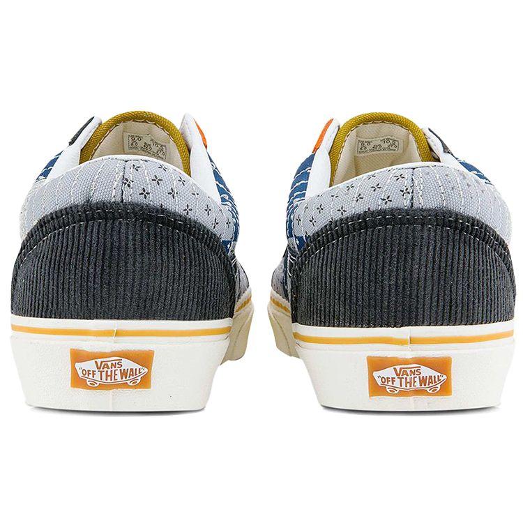 Vans Old Skool Quilted Bandana Unisex Sneakers Multi-Color Multi VN0A7Q2JBCK