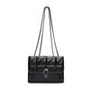Spring and Summer Diamond-shaped Chain Single-shoulder Bag, Simple and Versatile Small Bag, Crossbody Bag, Mature and Elegant Small Square Bag