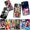 Cover for Apple iPhone 17 16 11 Pro XS Max XR 6 7 8 Plus 16E SE 2020 Air 5 SE2 Phone Case Boa Luffy Zoro One Hancock Pieces