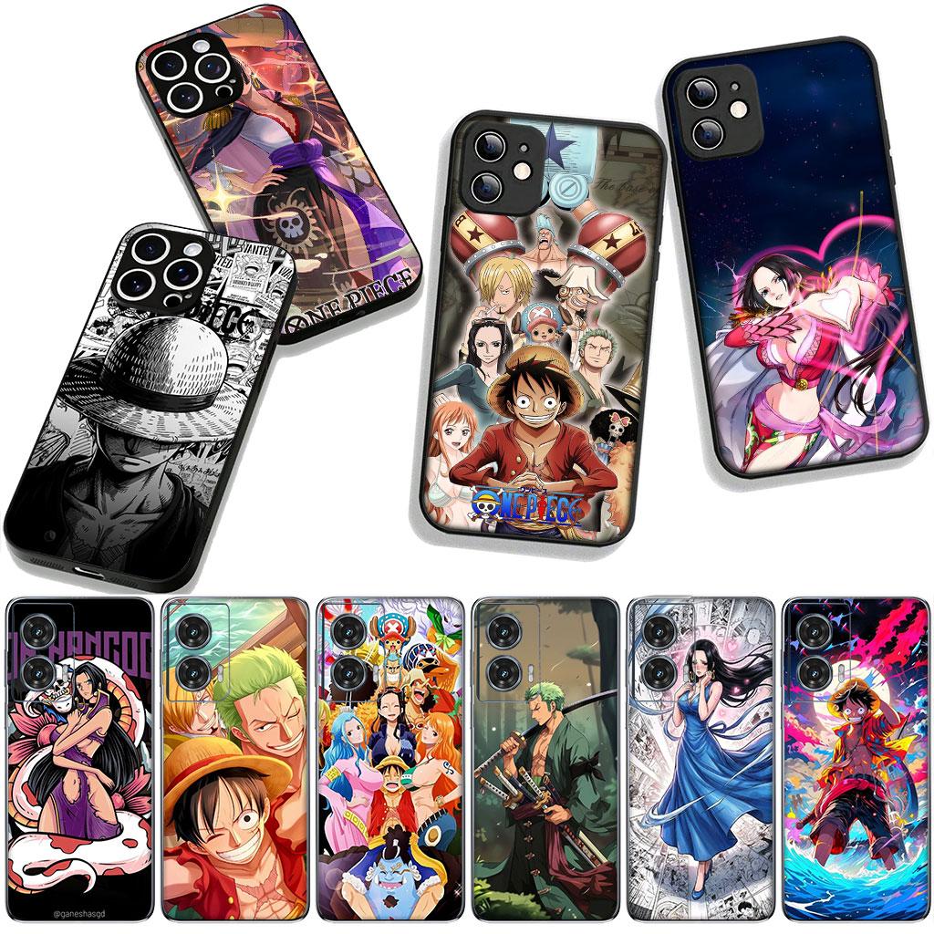 Cover for Apple iPhone 17 16 11 Pro XS Max XR 6 7 8 Plus 16E SE 2020 Air 5 SE2 Phone Case Boa Luffy Zoro One Hancock Pieces