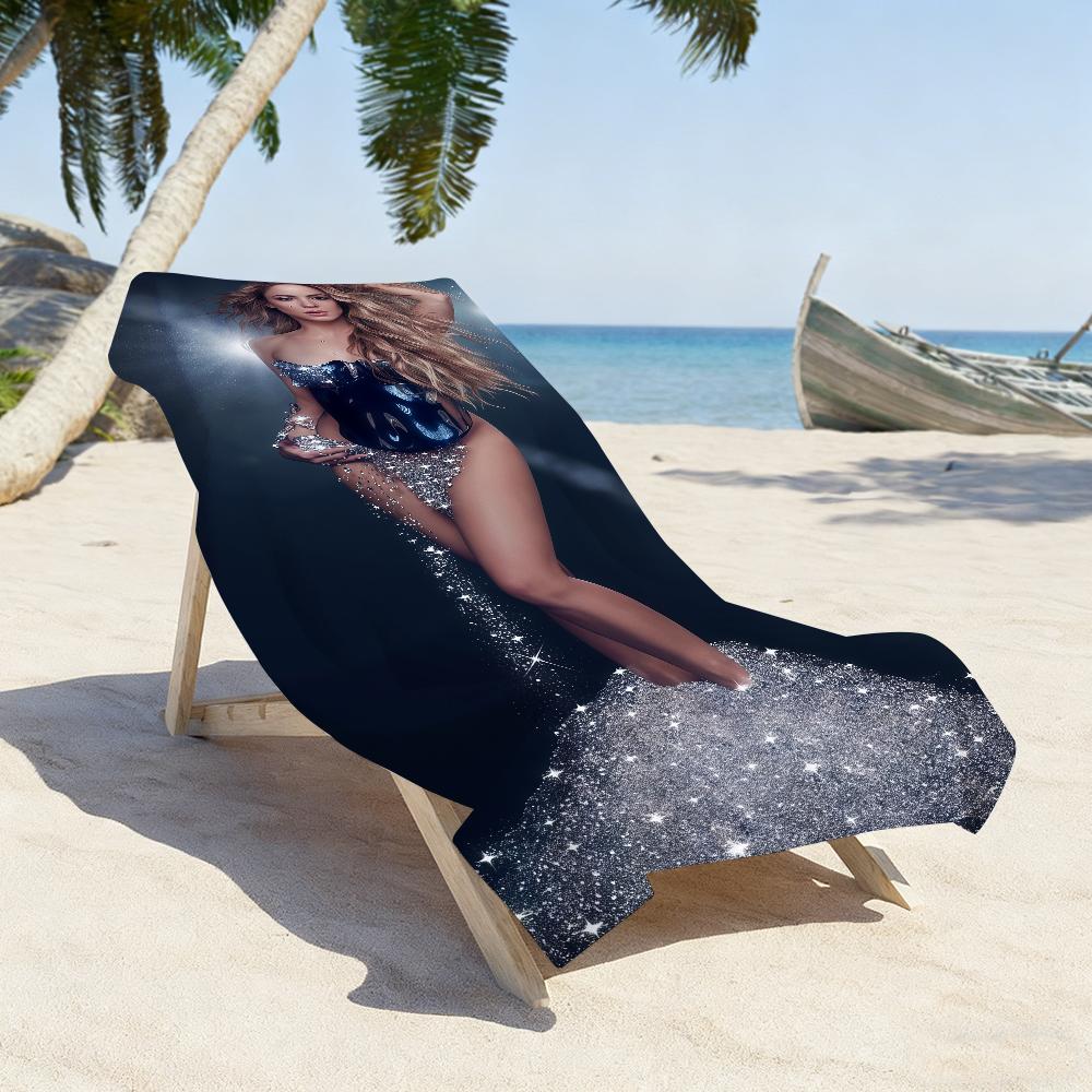Singer S-Shakira-S Towel Sports Quick Dry Travel Camping Gear Sandproof Soft Light Large Beach Towel