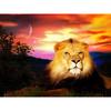New 5D DIY Animal Diamond Painting Lion Diamond Embroidery Sunset Cross Stitch Full Round Drill Home Decor Manual Gift