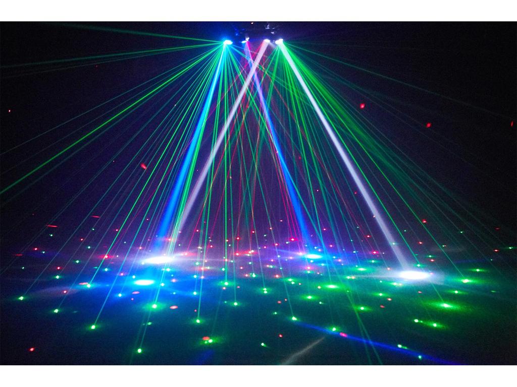 Rotating Beam DJ Light: Four-Head Effect for KTV & Stage