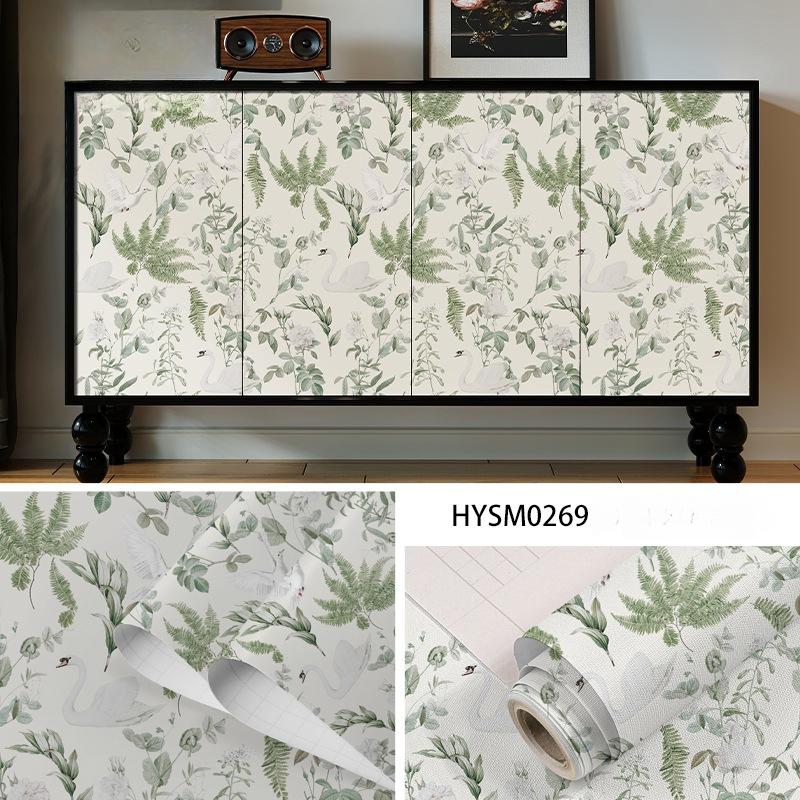 

Водонепроницаемые самоклеящиеся обои из ПВХ, наклейка для фона стены спальни, реновация мебели 10m