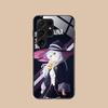 Wandering Witch Elaina Glass Mobile Phone Case for Samsung Galaxy A56 55 54 53 52 51 36 35 34 23 16 15 5G Colorful Cover