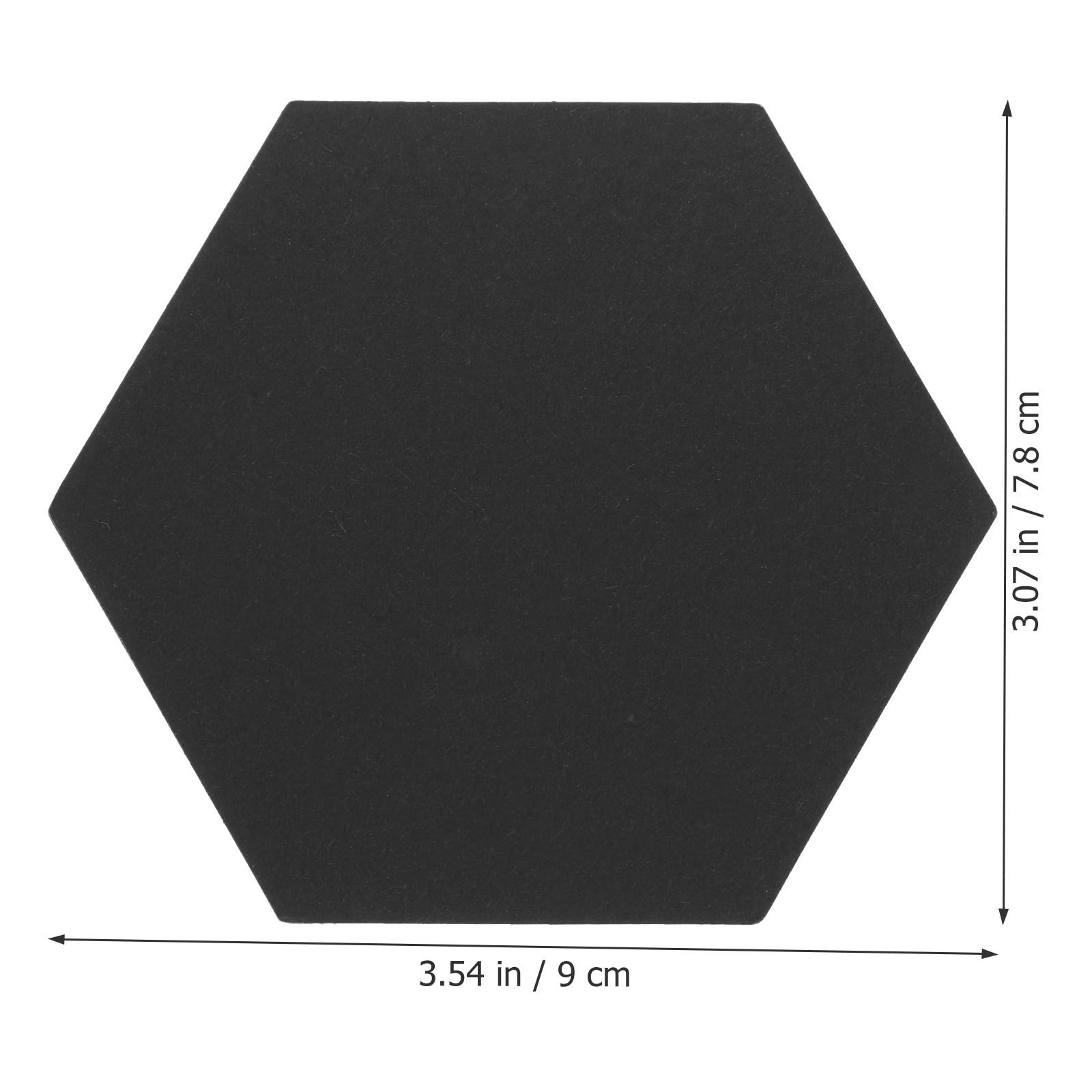 

60 Sheets Hexagon Patchwork Paper for English Paper Piecing Quilting Templates DIY Drawing Painting Crafts Supplies Lightweight чорний