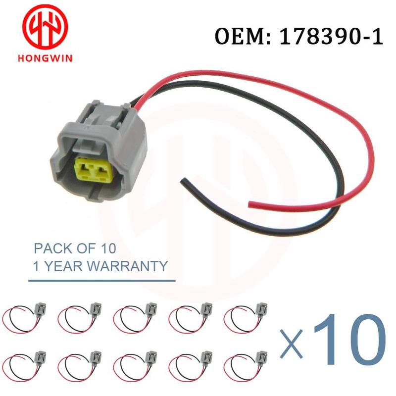 1/6/10 PCS Car Engine Coolant Water Temperature Sensor Plug Connector For Toyota Camry Suzuki 178390-1 1JZ-2JZ-1UZ-3SGE