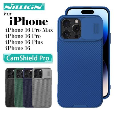 NILLKIN For iPhone 16 Pro Max Plus Phone Case CamShield Pro Camera Protection Back Cover