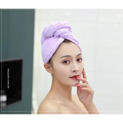 Frauen Magische Mikrofaser Schnelltrocknend Haarhandtuch Kappe Hut Handtuch Badezimmer Badewickel Hut Schnellkappe Turban Trocken Toallas Bad Dusche