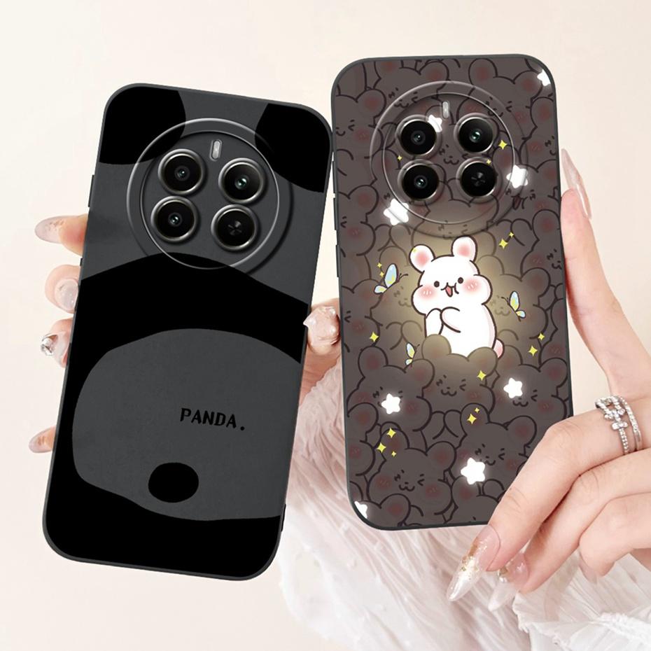 Modisches Neues Design Für Realme 12+ 12X 12 5G Kamera Schutz Handyhülle Für Realme 12X 12 Plus 5G Weiche Silikon Gelee Hüllen