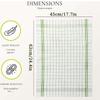 6/12Pcs Kitchen Towels, HOOHNICE, Classic Plaid Dish Towel Scouring Pad