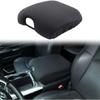 Black Center Console Cover Armrest Pad For 2010-2017 Dodge RAM 1500 2500 3500